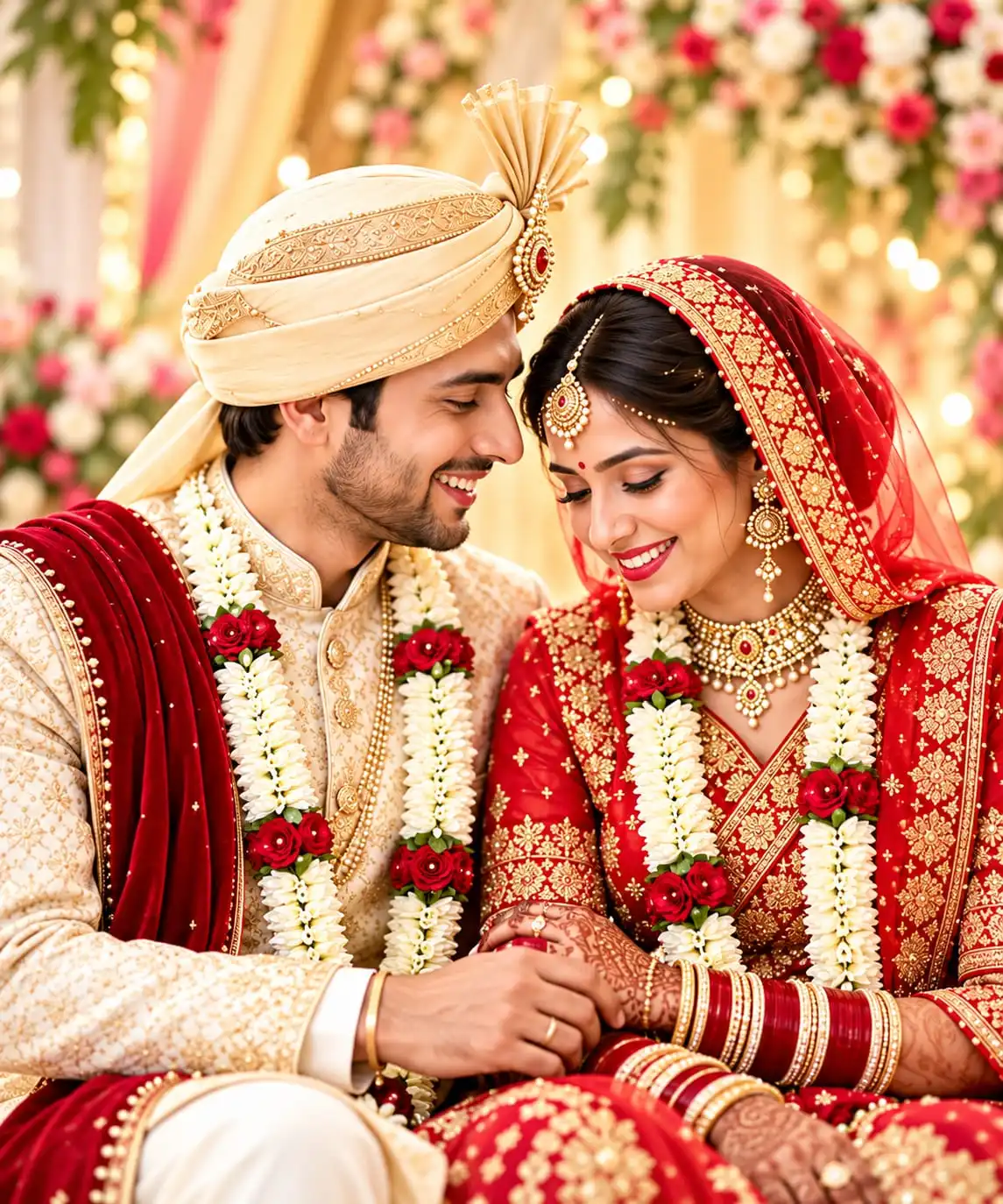 RKS Matrimony Wedding Couple